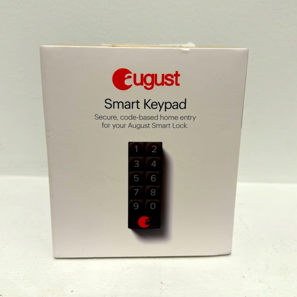 New August smart key pad